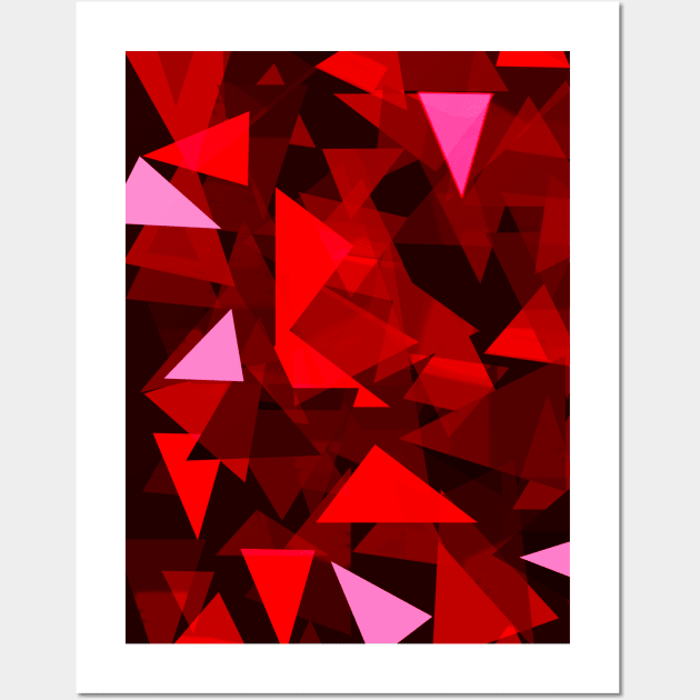 Triangulation Wall Art by Scratch